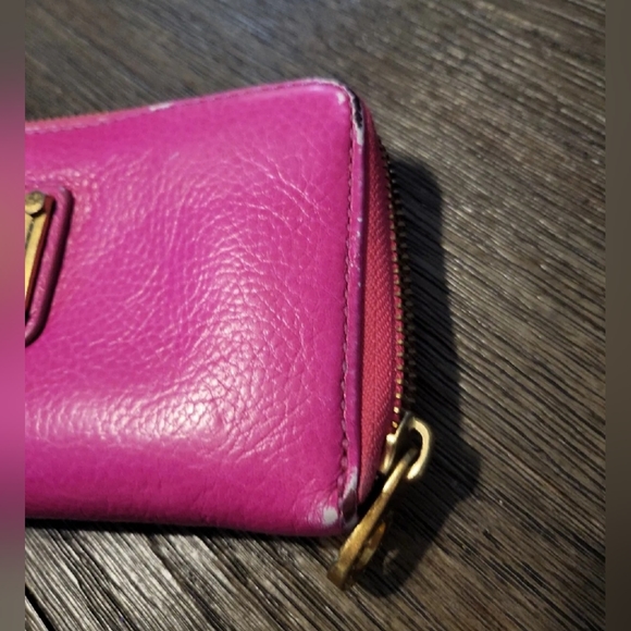 MARC BY MARC JACOBS gold and pink/Fuisha color Leather Wallet - Picture 11 of 16